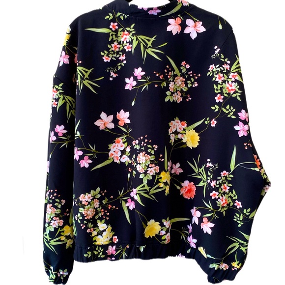 SOHO APPAREL LTD - NEW YORK FLORAL BOMBER JACKET - 3X - Picture 2 of 10